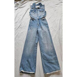 Jean Jumpsuit, Alien, 2, Blue